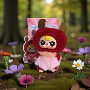 Baby Three Elf Series 4" Plush Doll - Confirmed Beetle - Rare Tear Drop Eyes